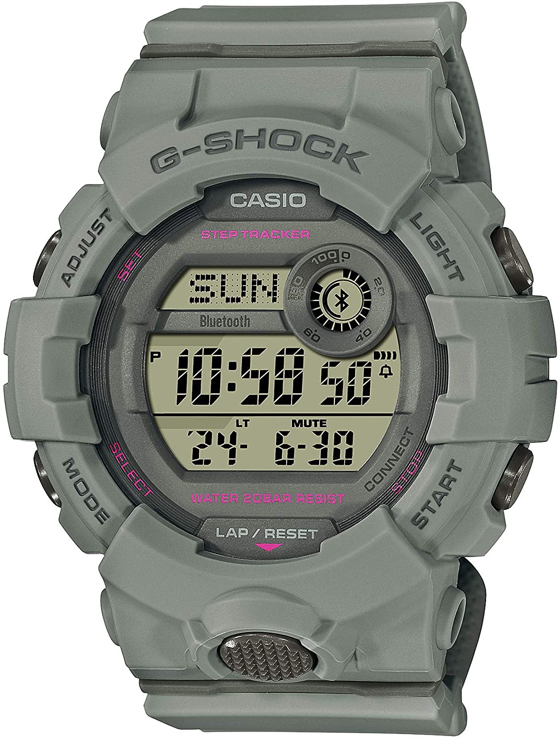 G-Shock Men's GMDB800SU-8 Sporty Color Watch, Grey, One Size