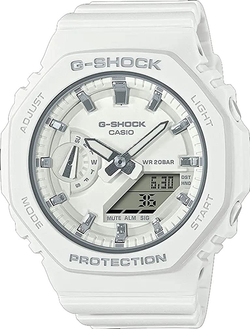 G-Shock GMAS2100-7A White/Silver One Size