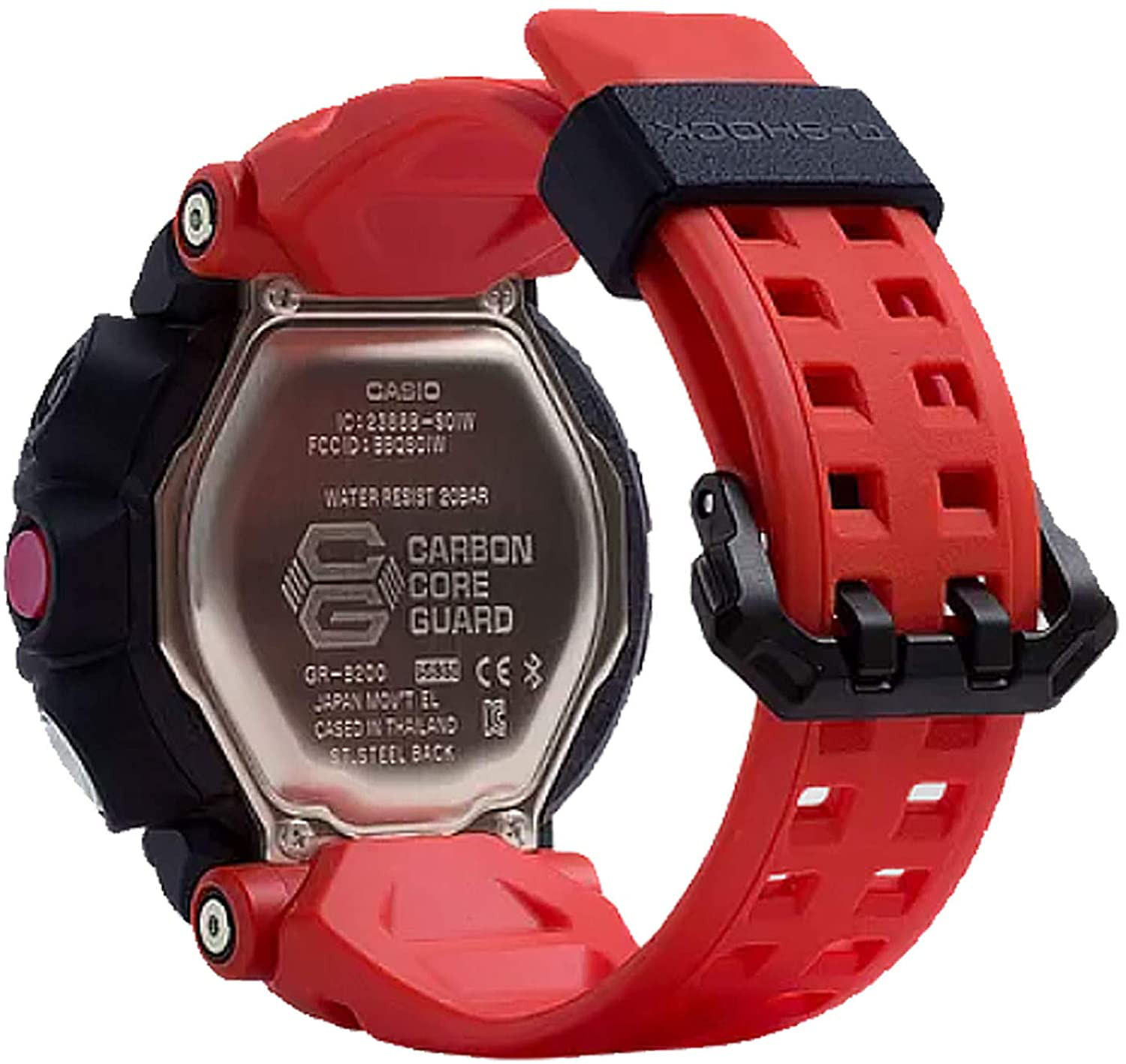 G-Shock Men's GRB200-1A9 Gravity Master Watch, Red, One Size