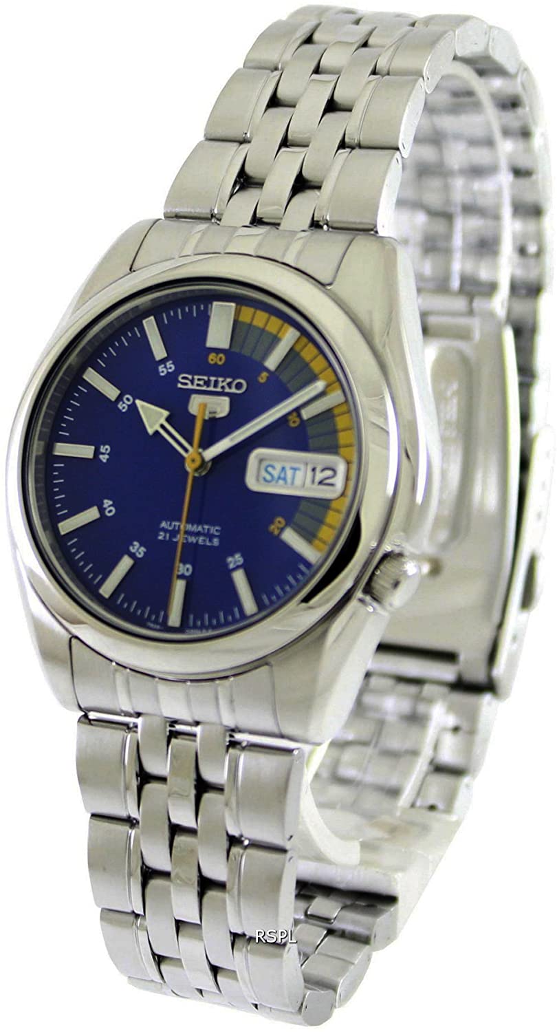Seiko Automatic Blue Dial Men's Watch SNK371K1