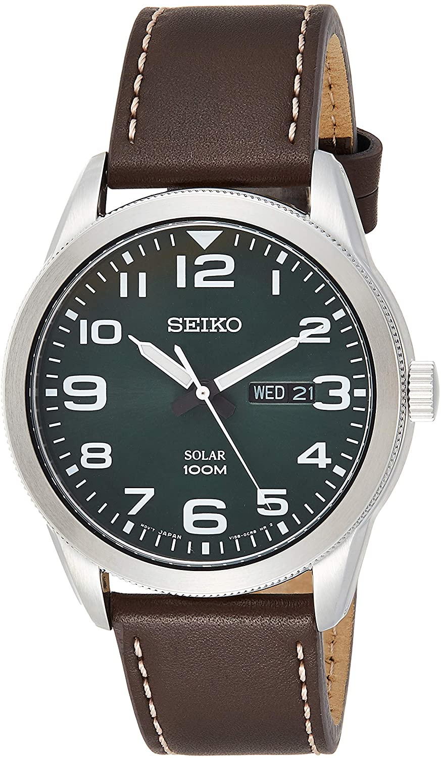 Seiko Men's Solar Powered Watch SNE473P1