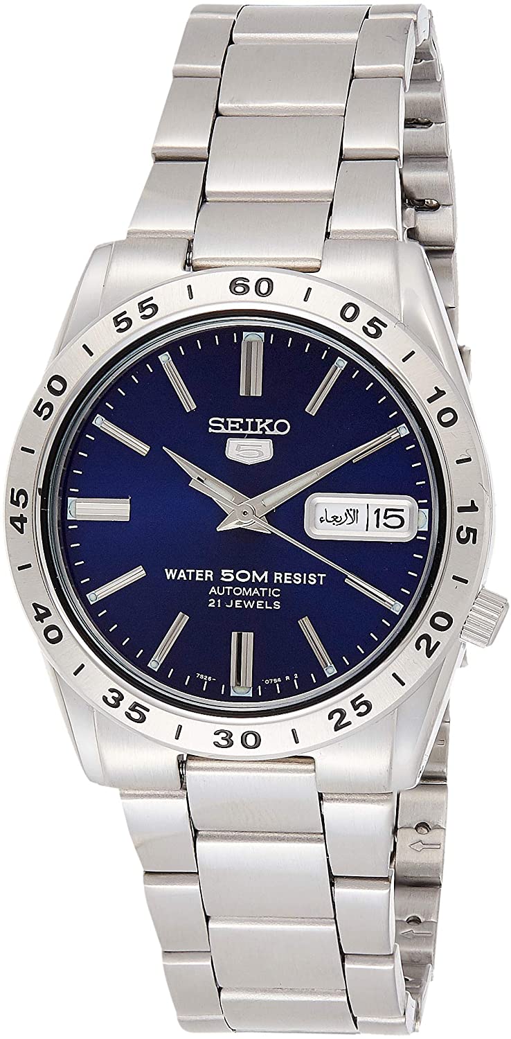 Seiko Men's SNKD99 Stainless Steel Blue Dial Watch