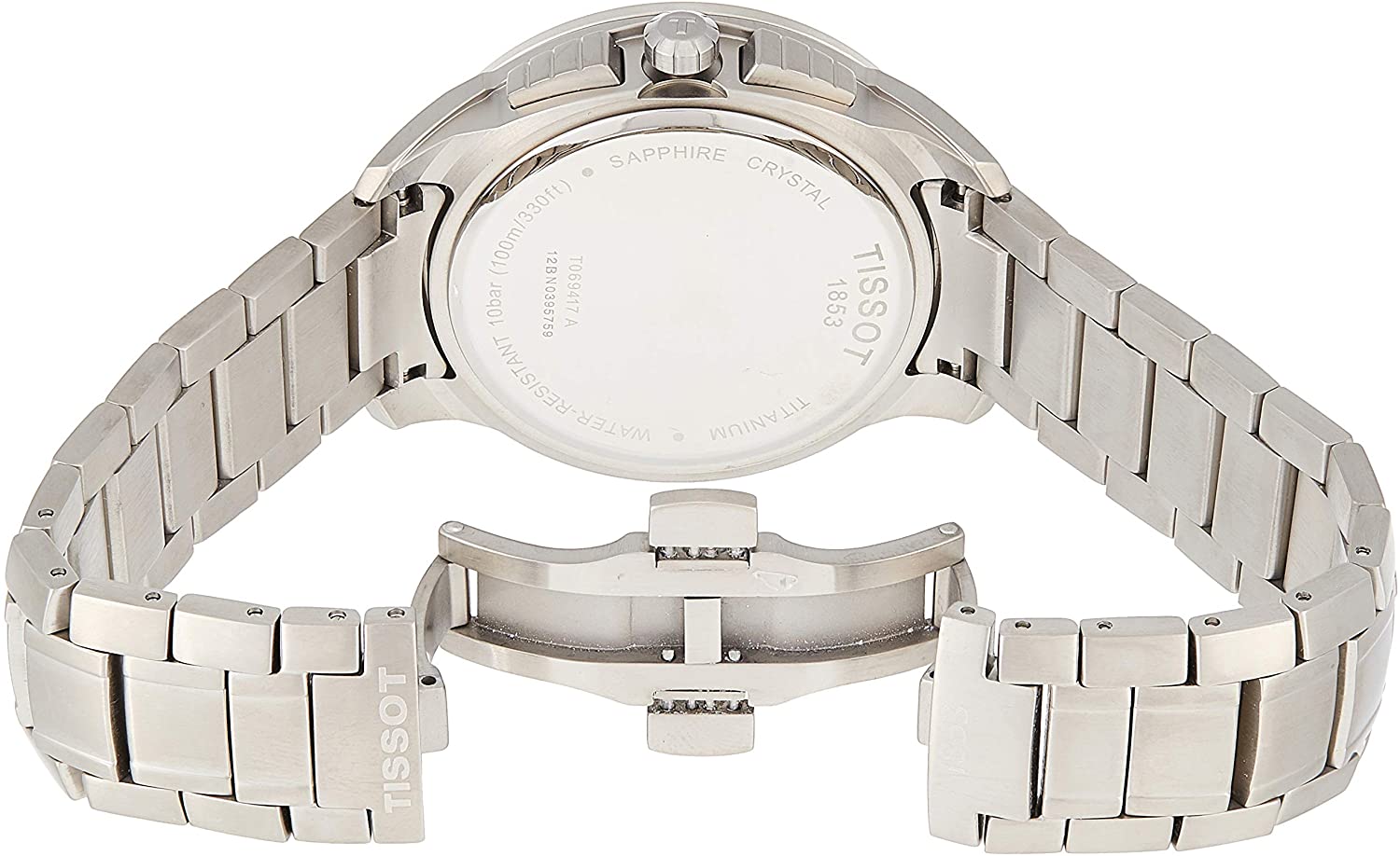 Tissot Men's Quartz Titanium Watch T0694174406100