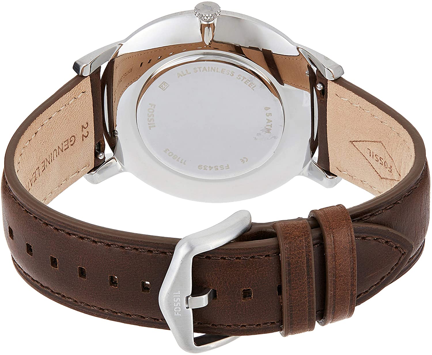 Fossil Men's Quartz Leather Watch FS5439