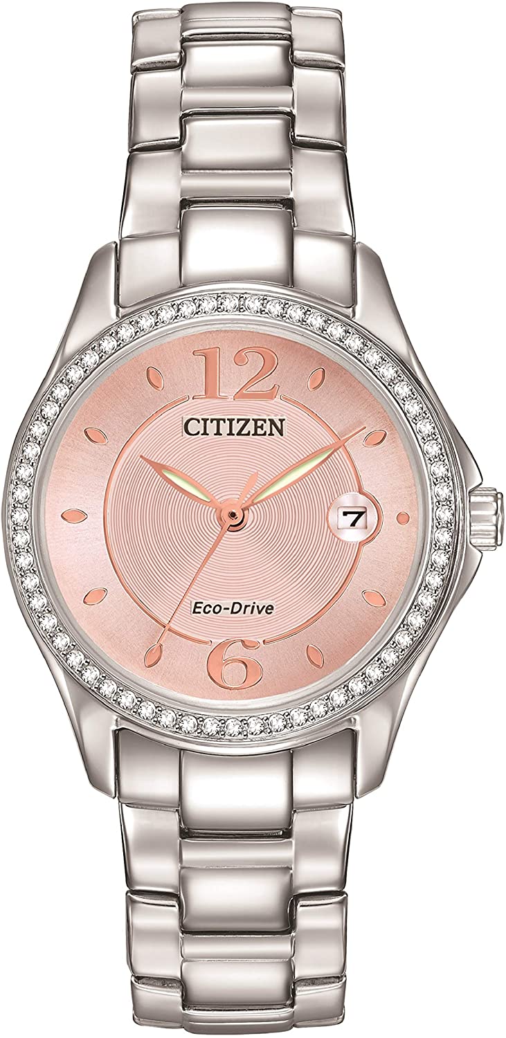 Citizen Women's Eco-Drive Crystal Watch FE1140-86X