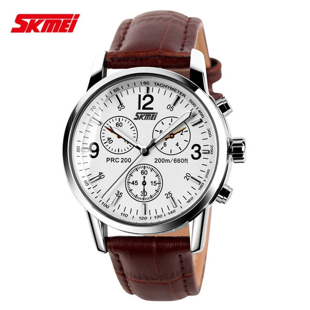 SKMEI Men's Quartz Full steel Watch