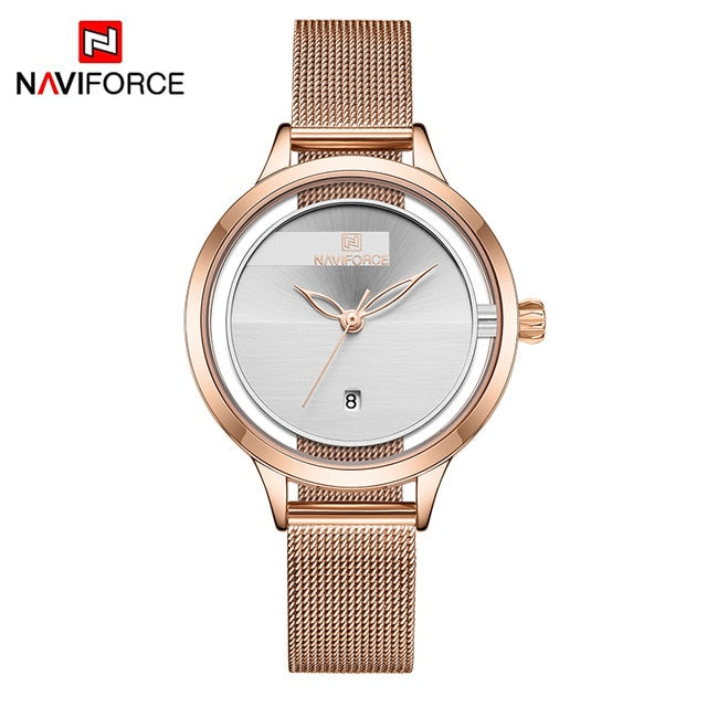 Lady's Classic Luxury Stainless Steel Watch
